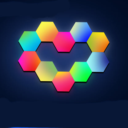 QuantumGlow Hex Lights