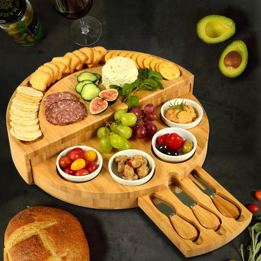 Bamboo Deluxe Cheese Board